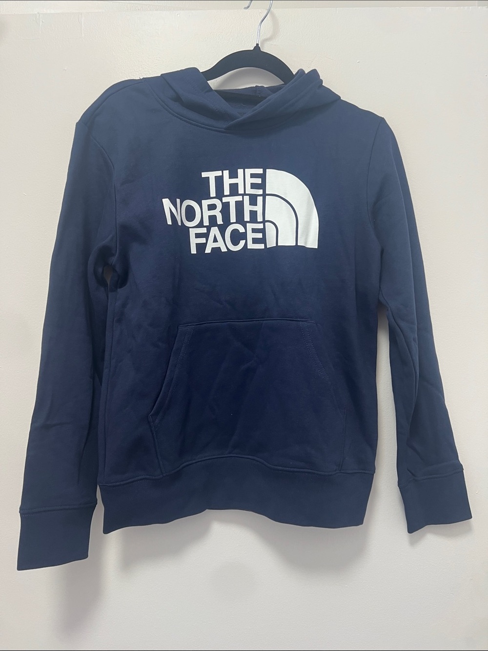 The North Face Kids’ Logo Hoodie Navy Blue Sz L
